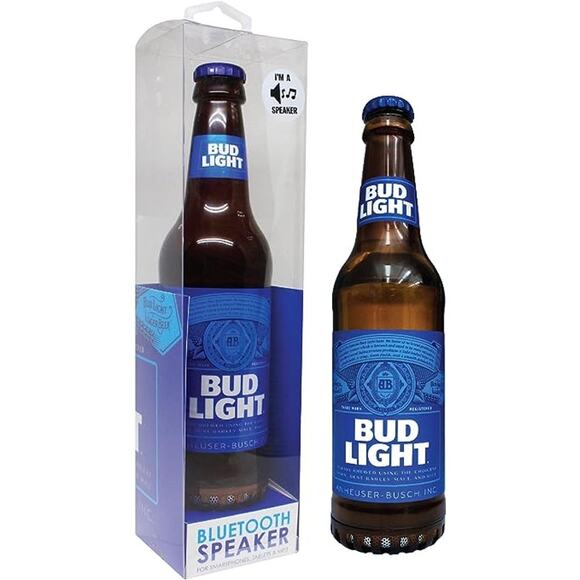 Bud Light Beer Bluetooth BottlePortable Wireless Speaker